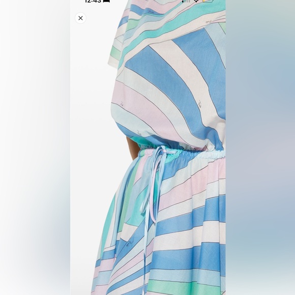 Pucci iride-print cotton mini dress - Picture 6 of 13